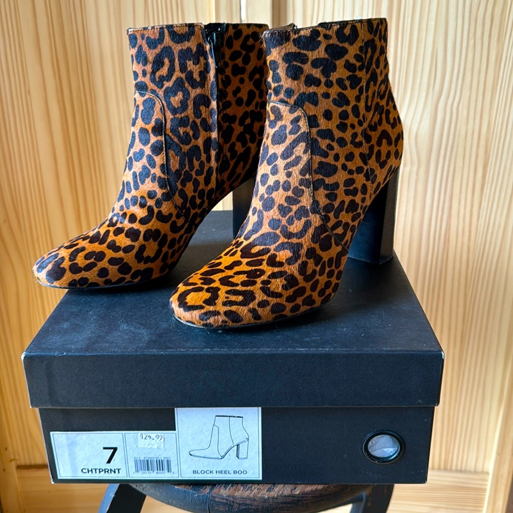 Sexy Cheetah print booties